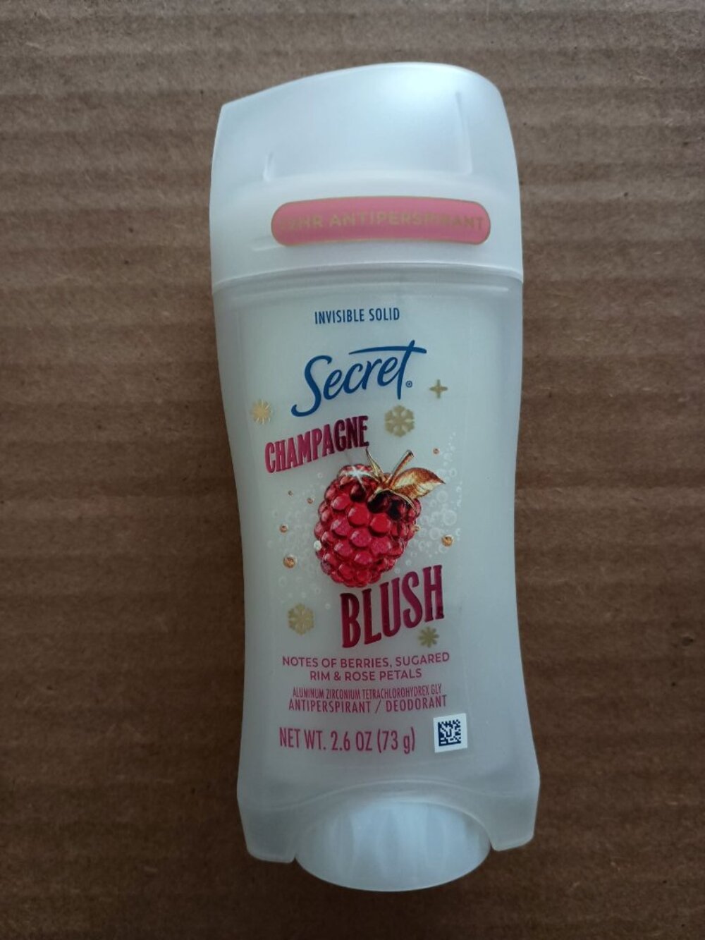 NWT Secret invisible solid Champagne Blush antiperspirant deodorant 2.6oz
